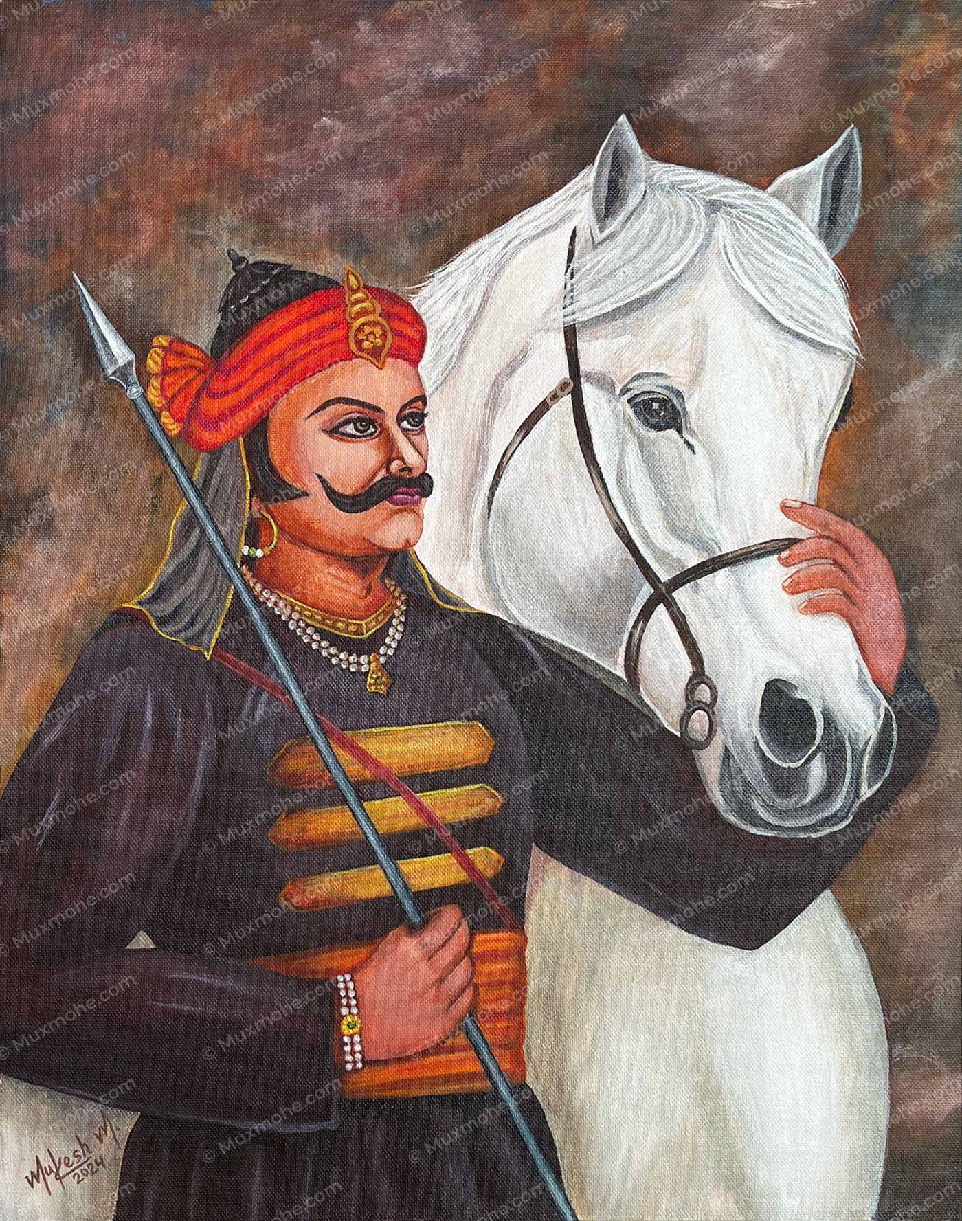 Ran-Bankura Maharana Pratap - A fearless warrior of the battlefield
